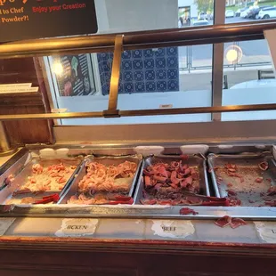 buffet selection 1/6