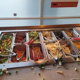 buffet selection 4/6