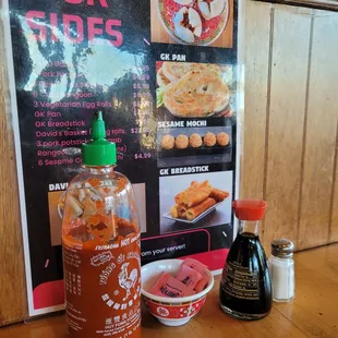 condiments