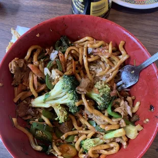 Cooked bowl