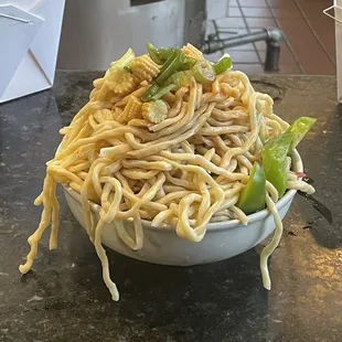 a bowl of ramen noodles