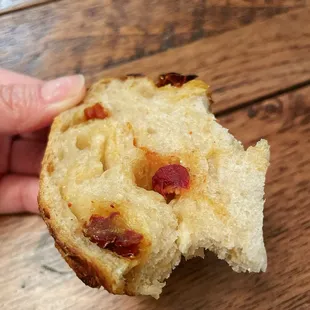 Tomatoes and cheese sourdough slice (amazing)