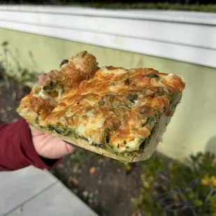 Spinach &amp; Jalapeño Focaccia
