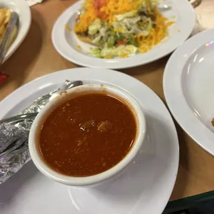 Chili / Beef Tostada