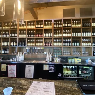 the wine selection