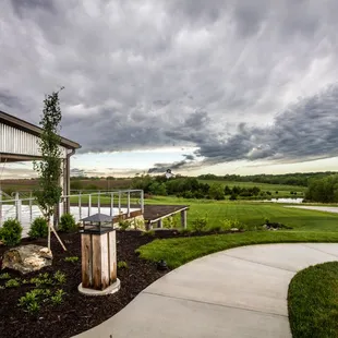 a view of the tasting room