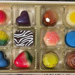 12 box assortment we got to choose