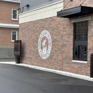 the outside of the building