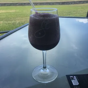 Wine slushy