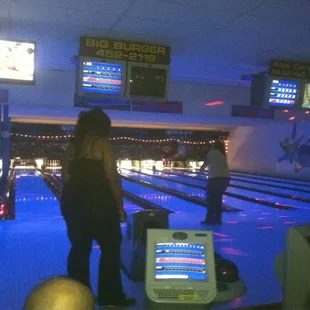 Comic bowling  night