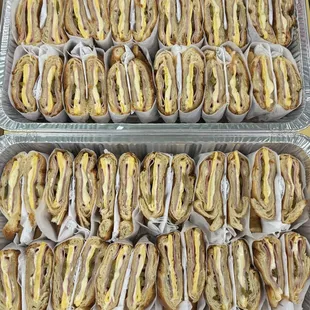 Breakfast sandwich tray!