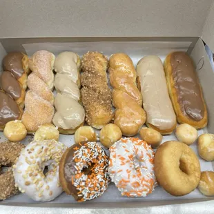 dough desserts, donuts, food