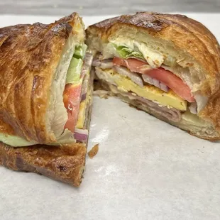 Ham Egg &amp; Cheese Sandwich