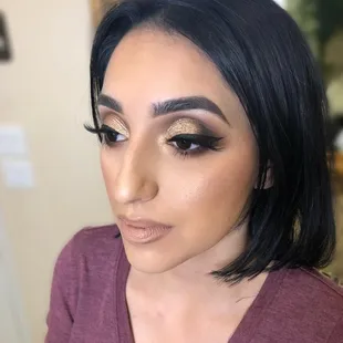 Smokey party glam
