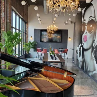 a grand piano