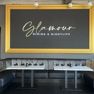 Nice large booths to hold large parties