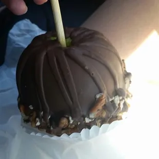 Pecan Carmel chocolate apple