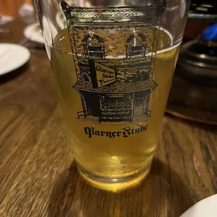 Kolsch from New Glarus brewery