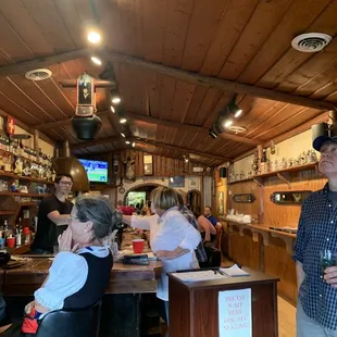 View from front toward dining room in back