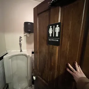 A giant urinal, because when you gotta go you shouldn't have to worry about your aim