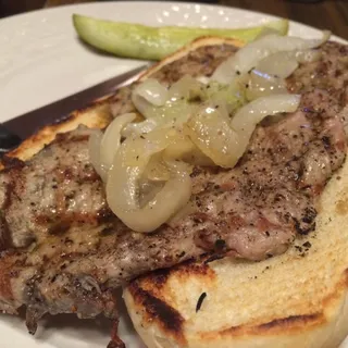 Pork Schnitzel Sandwich