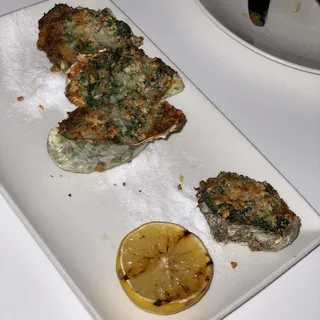 Grilled Oyster Rockefeller