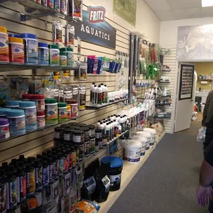 Tons of supplies, food, and decorations.