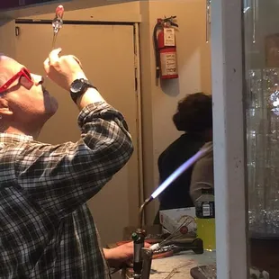 Glass Blowing Demo