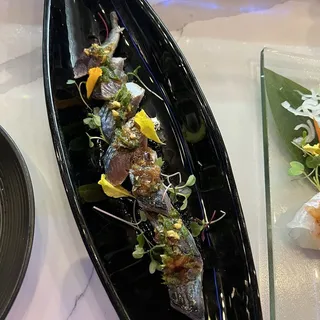 Mackerel Sashimi