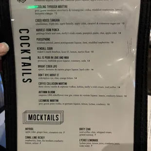 Menu 10/2024