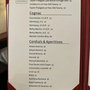 Wines and Ports