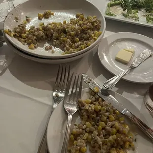 Roast Corn Cous Cous Risotto