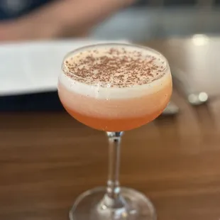 Pink bunny cocktail