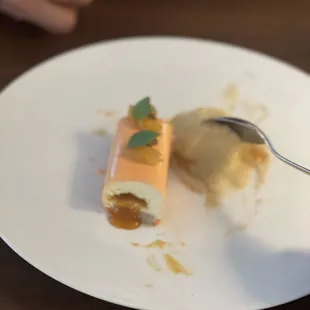 Apricot entrement dessert