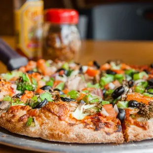 pizza, food