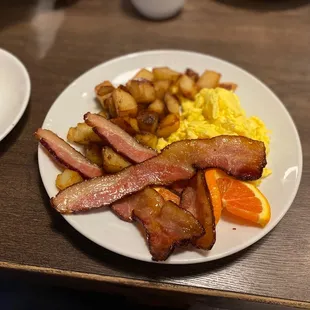 Eggs, Bacon, and Potatoes