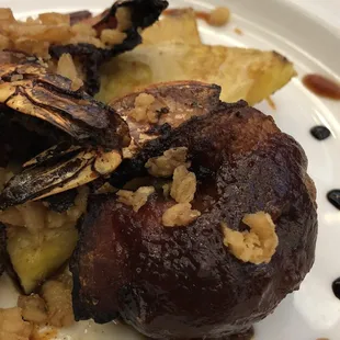 Bacon wrapped grilled bbq shrimp