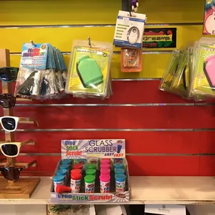 Odor eliminators &amp; glass scrubbers