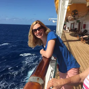 Hanging out on the deck