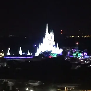 Our view from Contemporary concierge lounge on 12