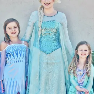Elsa and her biggest fans!
