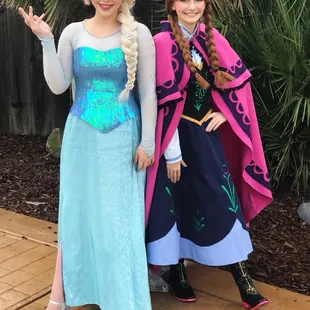 Our Snow Sisters are a great addition to any party!