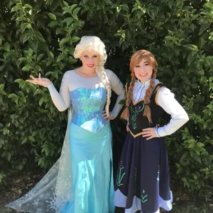Elsa and Anna
