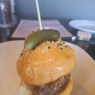 Mini burgers