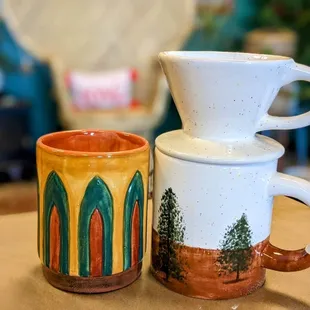 Drip coffee set and tumbler cup