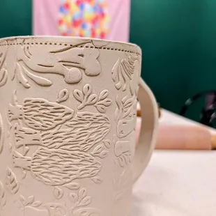 Mushroom mug made in class