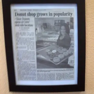 In the Local News!