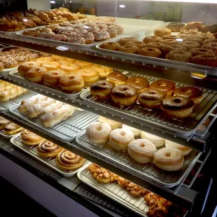 Look at all those yummy donuts.
