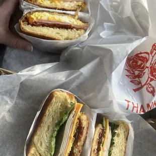 bagels, food
