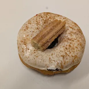 @endoedibles on Instagram 12/10/24  Horchata and Churro Doughnut